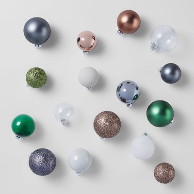 round glass ornaments christmas