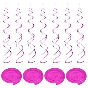 Unique Bargains Party PVC Hanging Double Swirling Decorations 28 Pcs - 1 of 4
