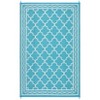 Outdoor Rug Carpet Waterproof, 8'x10' Reversible Patio Rug, Plastic Straw Area Rug Mat, Outside Deck Area Carpet, Large Floor Mat for Backyard - 2 of 4