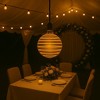 Festive Living G125 + LED Filament Outdoor Covered Patio Pendent Edison Replacement Bulbs, Warm White 2700K, E26 Medium Base - 4 of 4