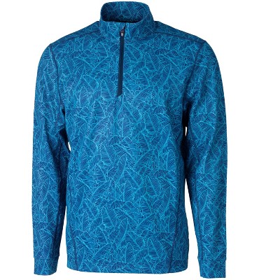 Traverse Palm Print Half-Zip Jacket