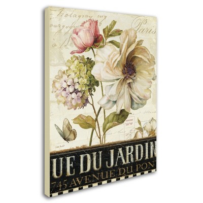 Trademark Fine Art -Lisa Audit 'Marche de Fleurs II' Canvas Art - 24''x32''