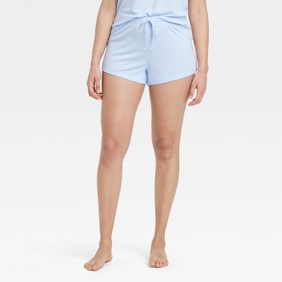 Women's Cooling Jersey Pajama Shorts - Auden™ Blue S