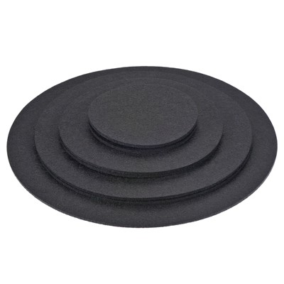 Unique Bargains Home Garden Round Plastic Absorbent Waterproof Cork Plant  Mat Coaster Pad 8 Pcs : Target