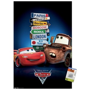 Trends International Disney Pixar Cars 2 - One Sheet Unframed Wall Poster Prints - 1 of 4