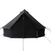 WHITE DUCK Regatta Canvas Bell Tent Collection with Stove Jack & Mesh Windows – 4-Season Glamping Tent, Water Repellent - 3 of 4