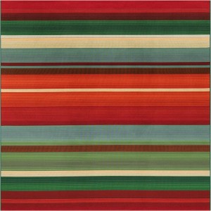 Unique Loom    Outdoor Modern Jaco Area Rug - 1 of 4