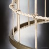 Urban Ambiance Luxury Transitional Indoor Chandelier,  11-1/2''H x 22"W x 22''D,  Aged Brass Finish, UHP4691 - 4 of 4
