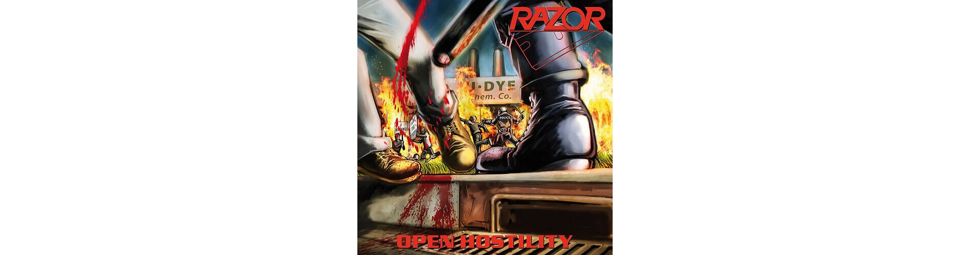 Razor - Open Hostility (Colored Vinyl Reissue)