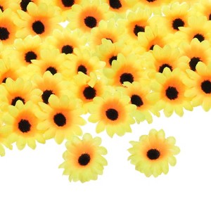 Unique Bargains Silk DIY Wedding Home Decor Artificial Flowers - 1 of 4