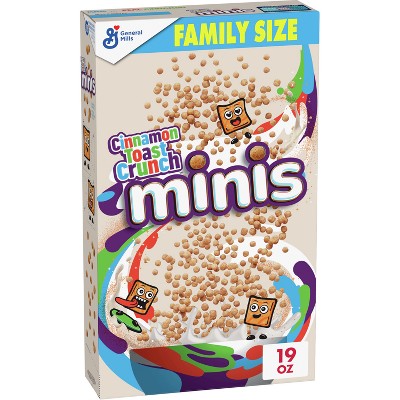 Cinnamon Toast Crunch Minis Family Size Cereal - 19oz - General Mills :  Target