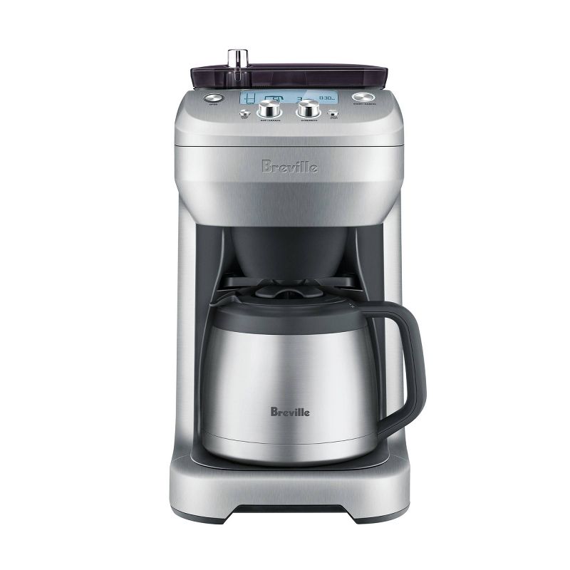 Breville 12c Grind Control Drip Coffee Maker Brushed Stainless Steel BDC650BSS, 1 of 10