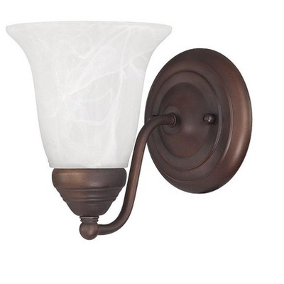 Capital Lighting Brady 1 - Light Wall Light in  Burnished Bronze