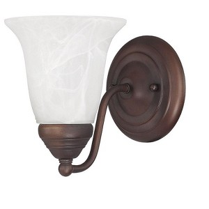 Capital Lighting Brady 1 - Light Wall Light in  Burnished Bronze - 1 of 2