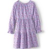 Lands' End Kids Long Sleeve Velvet Dress - 2 of 2