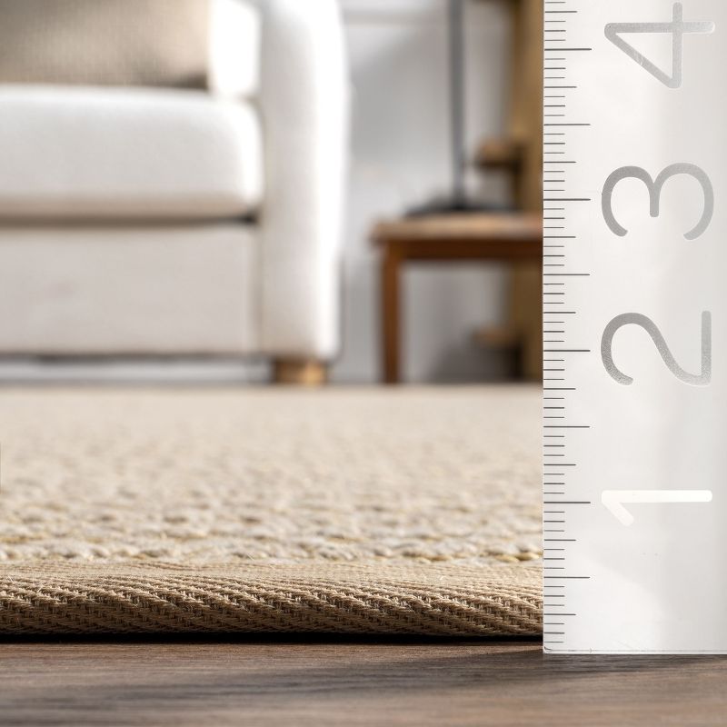 nuLOOM Lavonne Casual Sisal and Wool Area Rug, 4 of 11