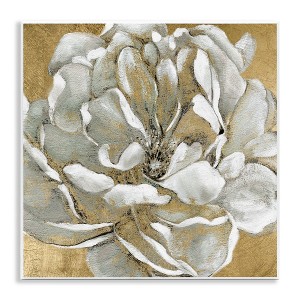 Stupell Industries Blushing White Magnolia Flower Abstract, 12" x 12" - 1 of 4