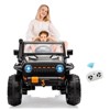 Jojoka 24V Ride On Car for Kids, 2 Seater Electric Truck with Remote Control, 4WD/2WD Switchable, Led Headlight - 4 of 4