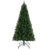 Home Imports Emporium Full Body Pre-Lit Pine Artificial Christmas Tree with White LED Lights Hinged Branches & Metal Base, Available in 6ft and 7.5ft - 3 of 4