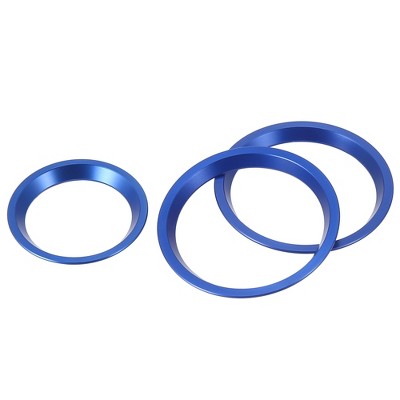 Unique Bargains AC Climate Control Ring Knob Ring Trim Cover for Subaru Forester 2019-2021