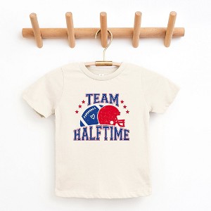The Juniper Shop Team Halftime Distressed - Blue Toddler Short Sleeve Tee - 1 of 3