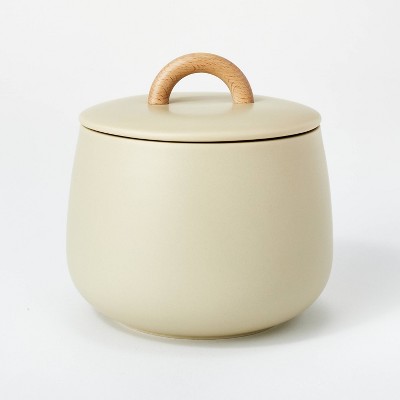 Small Canister with Lid Cream - Threshold™ designed with Studio McGee