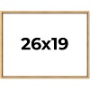 PosterPalooza | Classic Modern Gold Picture Frame - UV Acrylic, Backing Board, Hanging Hardware Included - 2 of 4