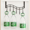 LunaLulinlk Over Door Hooks Rack - 6 Hook Over Door Hanger for Hanging - Over Door Towel Rack for Bathroom, Bedroom or Laundry Room (Black) - 2 of 4