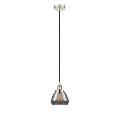 Fulton - 1 Light Mini Pendant In Industrial Style-9 Inches Tall and 6.75 Inches Wide