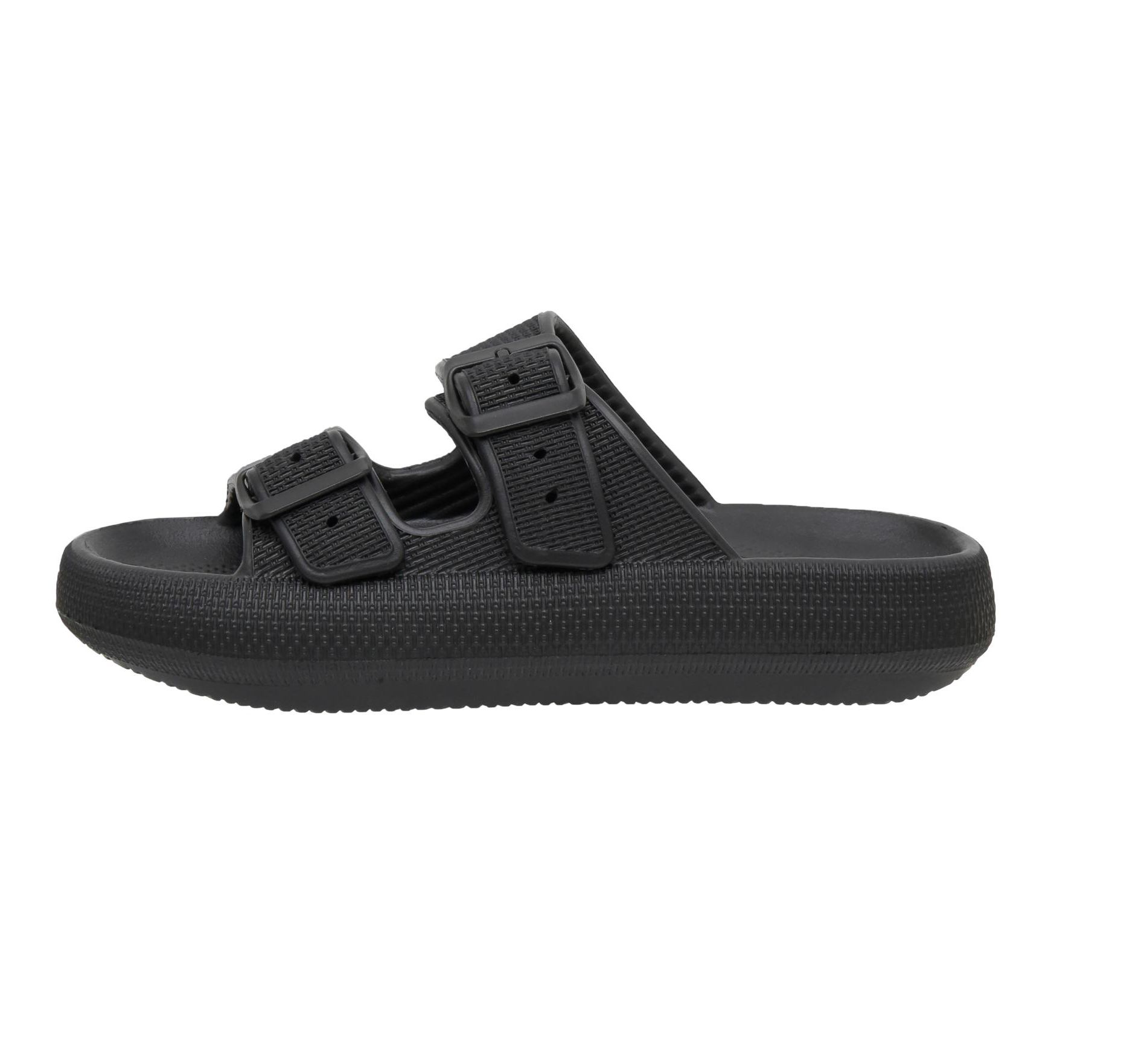 CUSHIONAIRE Women's Fame recovery cloud slide with +Comfort