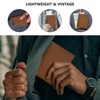 Generic Leather Passport Holder for Travel - RFID Blocking Passport Wallet for Men & Women - 2 of 4