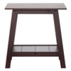 The Lakeside Collection Rectangle Style Accent Table 21.5"W x 15.7"D x 22"H - 4 of 4