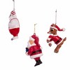Kurt Adler Rudolph The Red Nose Reindeer® Blow Mold Ornament, 3-Piece Set - 4 of 4