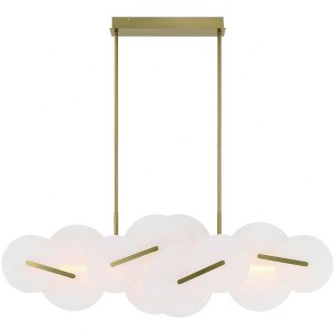 Eurofase Lighting Nuvola 2 - Light Chandelier in  Gold - 1 of 4