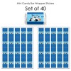 Big Dot of Happiness Pawty Like a Puppy - Mini Candy Bar Wrapper Stickers - Dog Baby Shower or Birthday Party Small Favors - 40 Count - 3 of 4