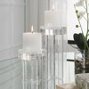 Uttermost Crystal Pillar Candleholders, Set of 2 - 2 of 4