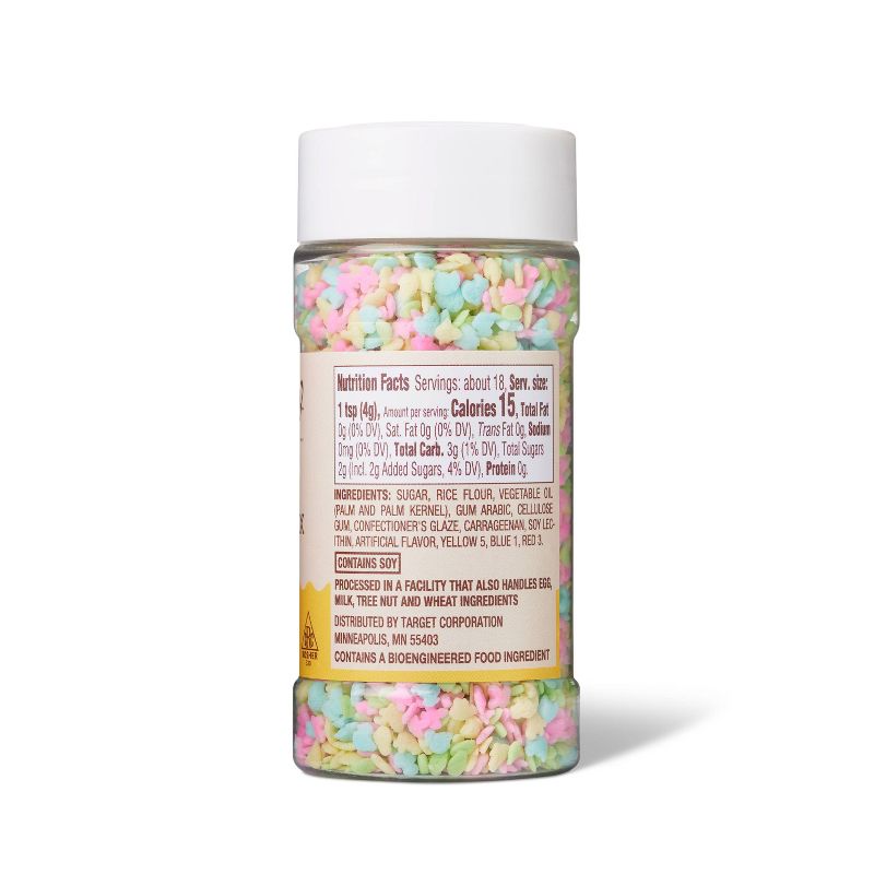 Spring Mix Edible Confetti Sprinkles - 2.6oz - Favorite Day&#8482;, 3 of 4