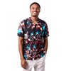Five Nights at Freddy’s Bonnie the Bunny All-Over Print Men’s Collared Button-Up Short Sleeve Shirt - 3 of 4