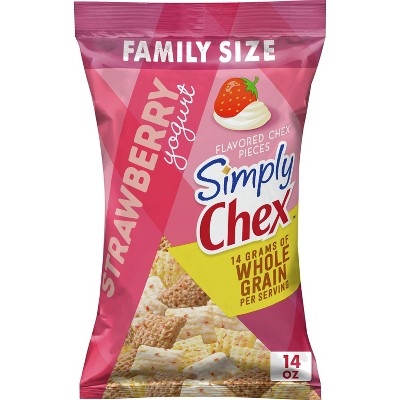 Simply Chex Mix Strawberry Yogurt - 14oz