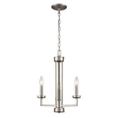 Thomas Lighting West End 3 - Light Chandelier in  Brushed Nickel