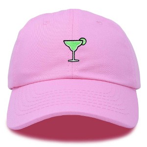 Dalix Cocktail Embroidered Cap Cotton Baseball Cute Cool Dad Hat Womens - 1 of 4