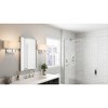 Urban Ambiance Luxury New Traditional Wall Sconce,  10''H x 12''W,  Brushed Nickel Finish, ULB2144 - 2 of 4