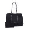 Adornia Black Neoprene Tote Bag - 3 of 4