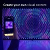 Twinkly Lightwall 8x8ft, LED Panel Smart, Multicolor LED Lights, DJ Lights and Music Rhythm Show, Aluminum Frame and Transport Trolley Included - 4 of 4