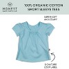 Honest Baby 10-Pack Organic Cotton Puff Sleeve T-Shirts - 3 of 4