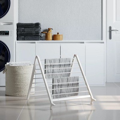 vidaXL Drying Rack for Bathtub Extendable 20.9"-35.4" Aluminum