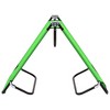 vidaXL Folding Sun Lounger Steel Green - 4 of 4