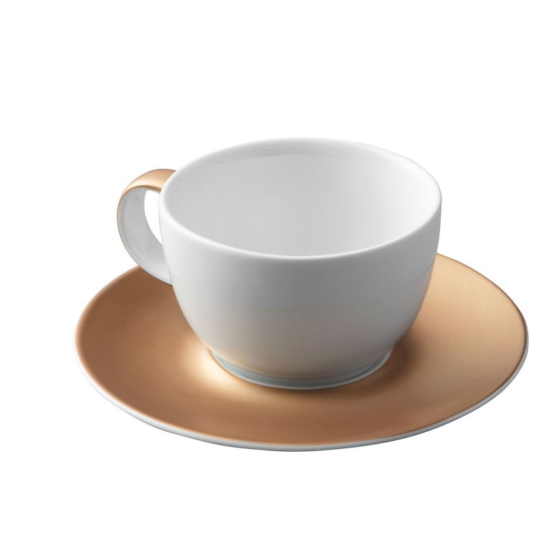 BergHOFF GEM Porcelain 3Pc Coffee And Tea Set, Mug, Cup & Saucer, 2 of 5