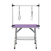 42" Heavy Duty Pet Grooming Table with Adjustable Arm and Clamps,Dog Drying and Trimming Table for Large and Medium Pets–LAOTIES - 4 of 4