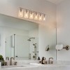BAOURE Modern Vanity Light, Bathroom Light Fixtures for Expansive Bathrooms, Wall Lamp with Clear Glass for Mirror, Living Room - 4 of 4